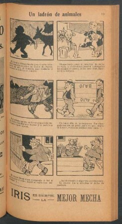 Un ladrón de animales - [Cómic]