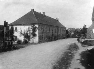 Reitzenhain, Gasthof : Reitzenhain. Gasthof "Zum Malzhaus". Straßenansicht
