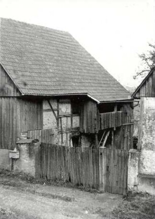Wirtschaftsgebäude in Zischkowitz : Bauwesen - Wirtschaftsgebäude und Gehöfte. Ort: Čěskecy / Zischkowitz. Schuppen. Scheune.