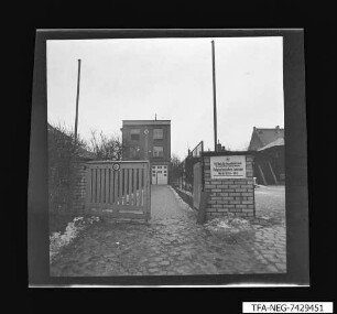 Straßenfront Betriebsschule Friedrichshagen, Foto 1974