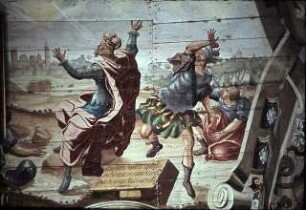 Kaiser Konstantins Vision des Kreuzes