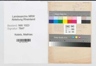 Entnazifizierung Mathias Ketels , geb. 15.11.1910 ()