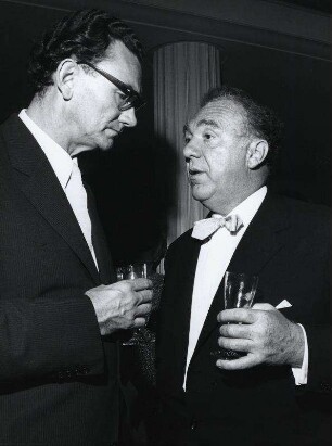 Abschluss Empfang 1969 Festwochen, Dr. Hans Borgelt, Paul Esser
