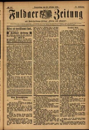 Ausgabe vom Donnerstag, den 29. Oktober 1896.