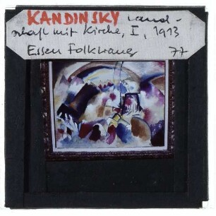 Kandinsky, Landschaft mit Kirche