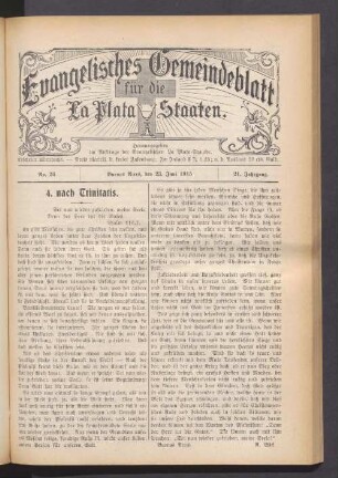 N°. 26. 23. Juni 1915