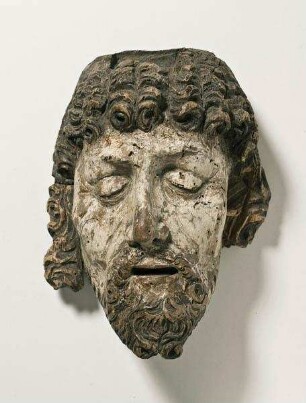 Kopf Johannes des Täufers (Fragment einer "Johannesschüssel"?)