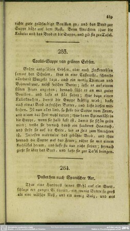 Ragouts und Pasteten (Nr. 284-287)