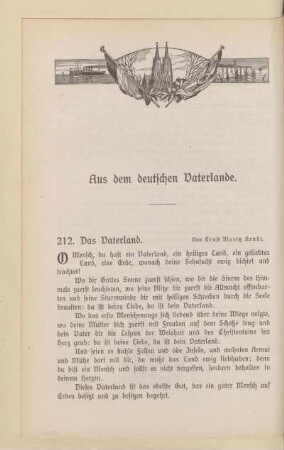 Aus dem deutschen Vaterlande