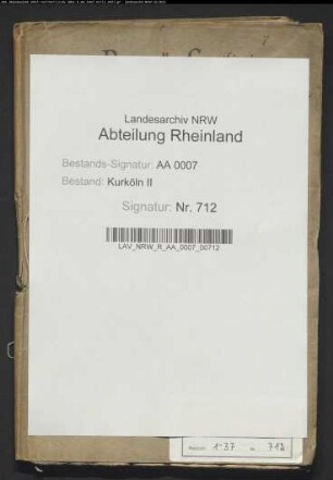Protokoll der Kommission zur Befahrung des Rheinstroms