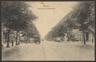 Ansichtskarte Kreuzung Reichenberger Straße