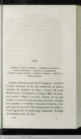 VIII. Procédés Du comte De Broglie ...