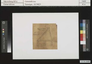 Himmelfahrt und Abraham Fundgrube bei Freiberg; Bock für Exzenterwelle bei Kontinuierlichen Setzmaschinen