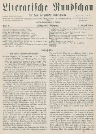 225-228 Die neueste Bonaventura-Ausgabe