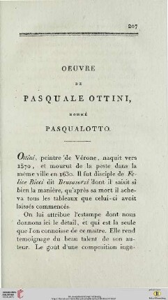 Oeuvre de Pasquale Ottini nommé Pasqualotto