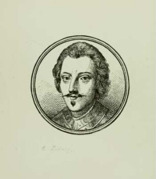 Medaillonbildnis des Dichters und Staatsmannes Sir Philip Sidney