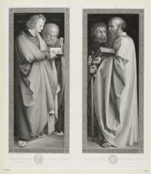 Evangelist Marcus und Apostel Paulus