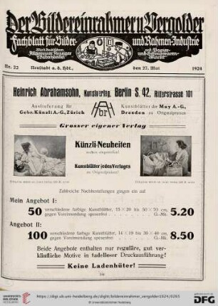 Nr. 22 (27. Mai 1924)