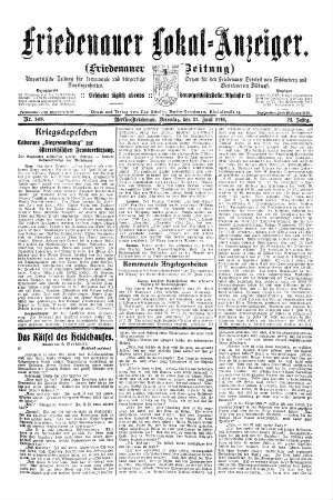 Nr. 149, 27.06.1916