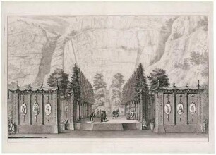 Freilichttheater beim Saturnfest 1719 im Plauenschen Grund