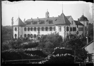 Flehingen Wasserschloss Flehingen Außenansicht