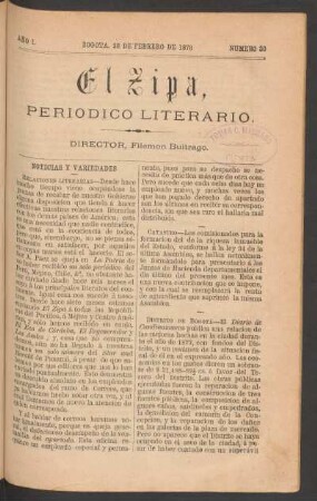 1878,1,30: año 1, número 30 (28 de febrero de 1878)