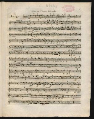 Oboe ou flauto secondo
