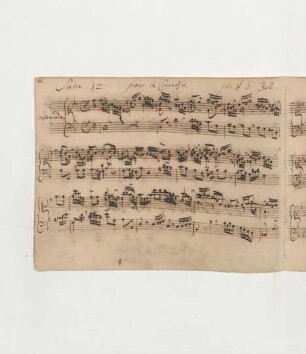 Suiten; cemb; d-Moll; BWV 812