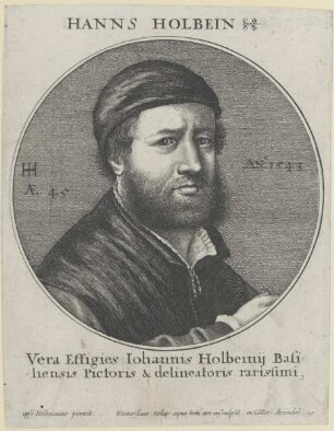Bildnis des Johannis Holbeinius