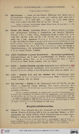 Kupferstichwerke (Nr. 336-341)