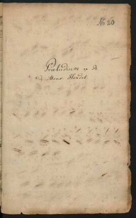 Suiten. Auszüge; cemb; B-Dur; HWV 434/1