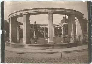 Billing, Hermann; Karlsruhe, Stephanplatz; Brunnen auf dem Stephanplatz - Gesamtanlage