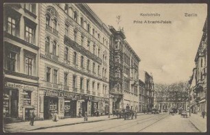 Ansichtskarte Kochstraße mit Prinz-Albrecht-Palais