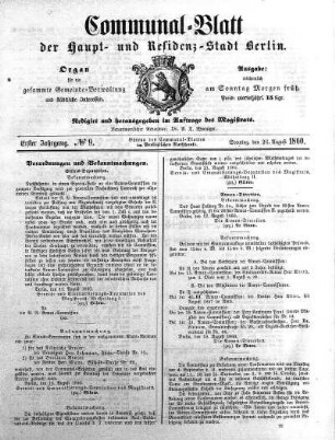 1860,9: No. 9, 26. August 1860
