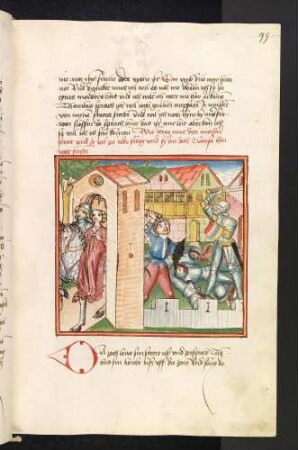 Lewe und Clarisse in der Burg der Räuber