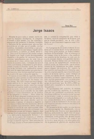 Jorge Isaacs