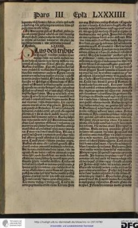 Epistola LXXXIIII.