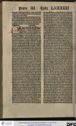 Epistola LXXXIIII.