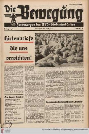 Nr. 31 (29. Juli 1936)