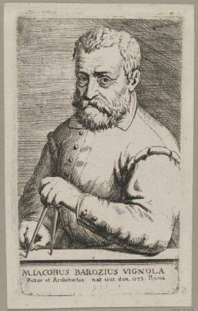 Bildnis des Iacobus Barozius Vignola