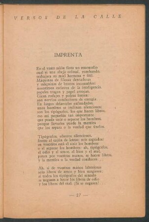 Imprenta