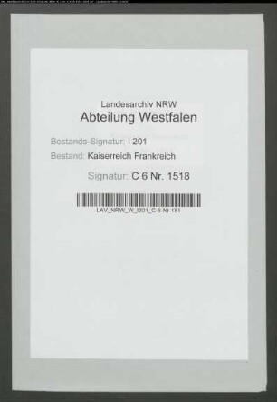 Verkauf des Draunkämpchen in Nottuln an Bernh. Anton Zumbusch, Hufschmied in Nottuln (Nr. 585).