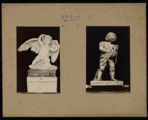 Vatikanische Museen (Apostolischer Palast), Rom: Antikensammlung, Statuetten des Ganymed und eines Putto mit Weintrauben