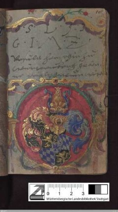 Ursula Herzogin von Württemberg, Entrag und Wappen