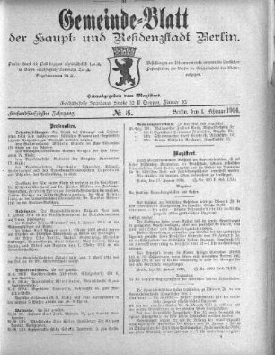 1914,5: No. 5, 1. Februar 1914