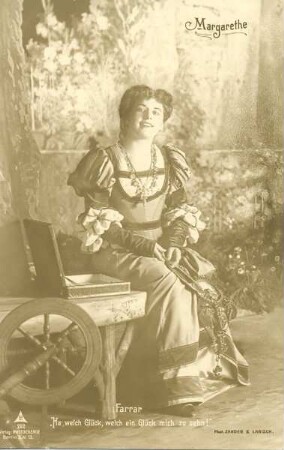 Geraldine Farrar als Margarethe