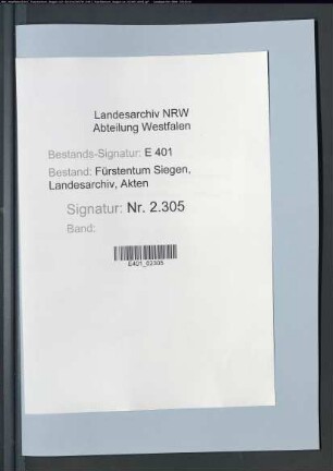 Forstregister über die Einnahmen und Ausgaben der Ämter Hilchenbach, Freudenberg sowie Ferndorf und Krombach