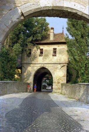 Iphofen: nördliches Stadttor [Mainbernheimer Tor]