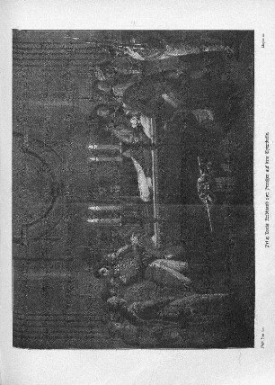 Prinz Louis Ferdinand von Preußen auf dem Ehrenbette