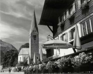 Mittelberg mit der Pfarrkirche